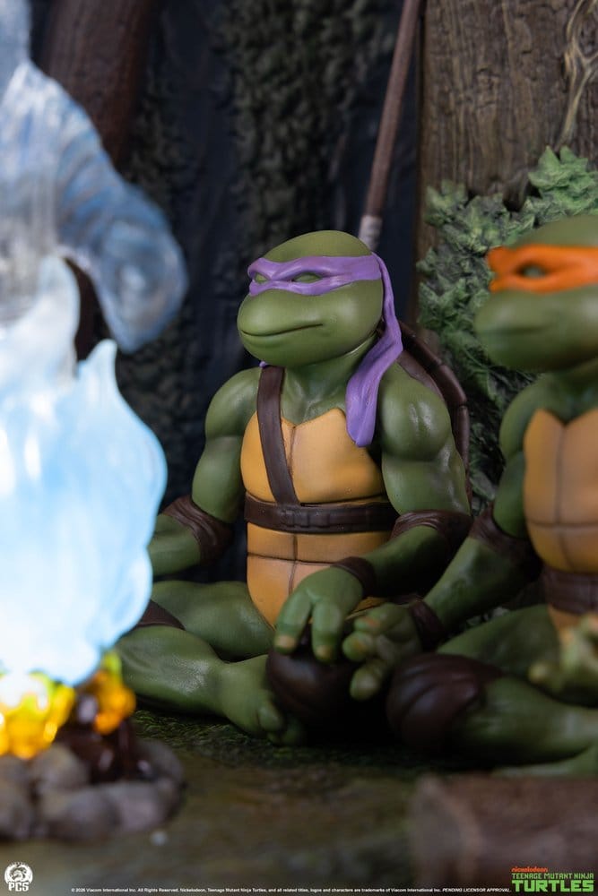 Teenage Mutant Ninja Turtles (Movie Moments) Mini Scale Diorama Splinter's Spirit 36 cm Image 13