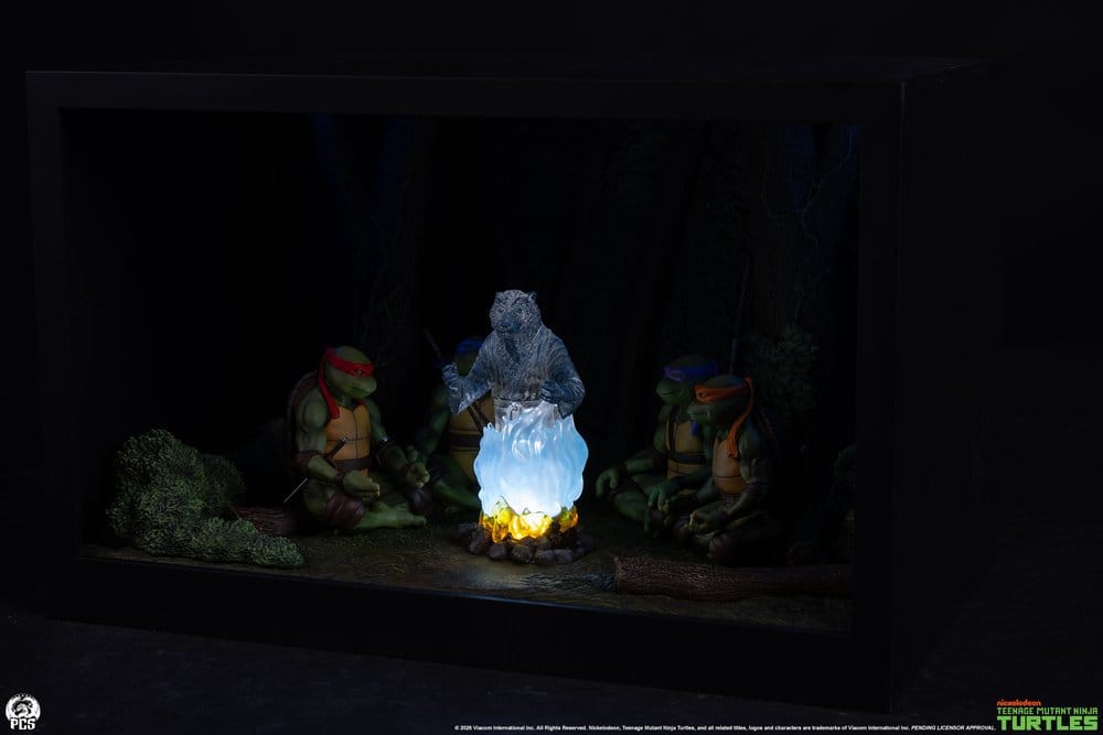 Teenage Mutant Ninja Turtles (Movie Moments) Mini Scale Diorama Splinter's Spirit 36 cm Image 16