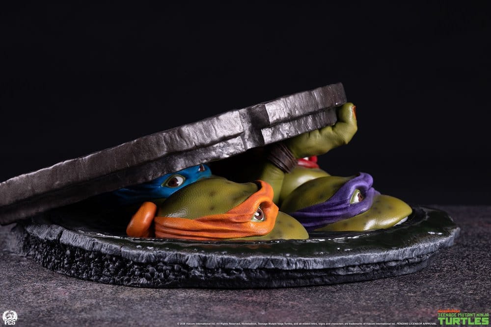Teenage Mutant Ninja Turtles Tabletop 1/4 Underground 11 cm Image 4