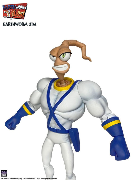 Earthworm Jim Zubehör-Set Wave 1: Worm Body & Jim Heads Accessory Pack Image 2