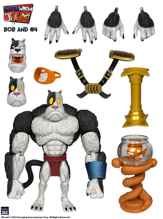 Earthworm Jim Actionfigur Wave 1: Bob the Killer Goldfish & #4 15 cm Image 2