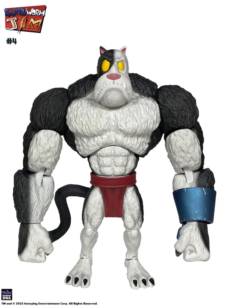 Earthworm Jim Actionfigur Wave 1: Bob the Killer Goldfish & #4 15 cm Image 8