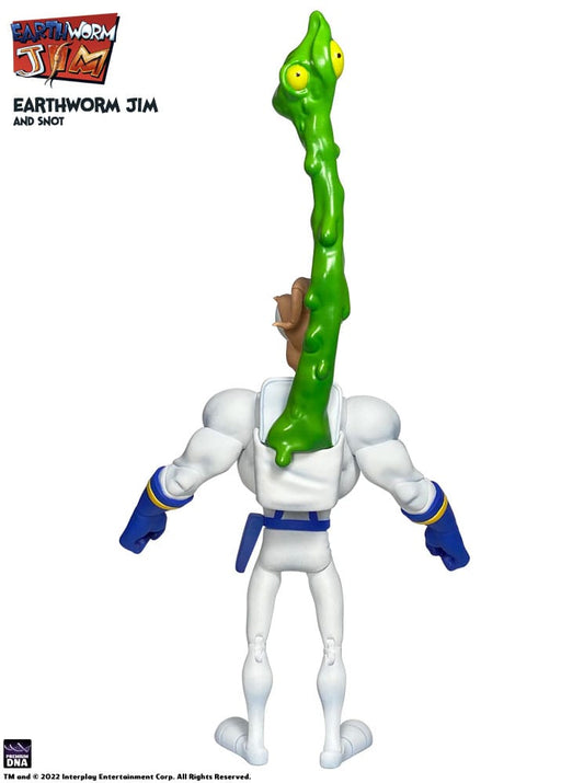 Earthworm Jim Actionfigur Wave 1: Earthworm Jim & Snot 15 cm Image 2