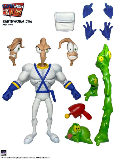 Earthworm Jim Actionfigur Wave 1: Earthworm Jim & Snot 15 cm Image 4