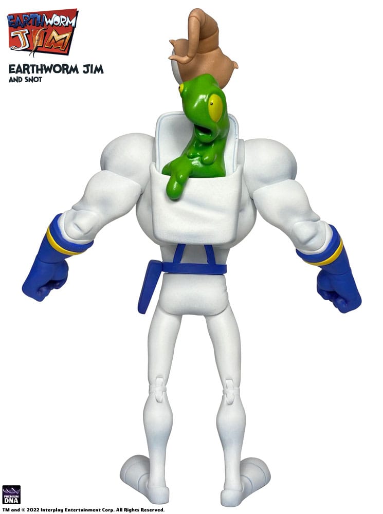 Earthworm Jim Actionfigur Wave 1: Earthworm Jim & Snot 15 cm Image 15