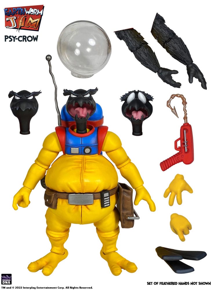 Earthworm Jim Actionfigur Wave 1: Psy-Crow 15 cm Image 11