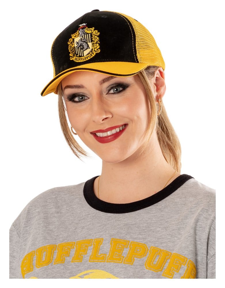 Harry Potter Trucker Cap Hufflepuff Image 1