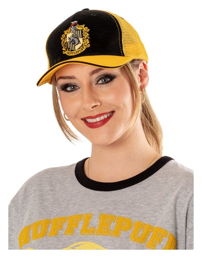 Harry Potter Trucker Cap Hufflepuff Image 1