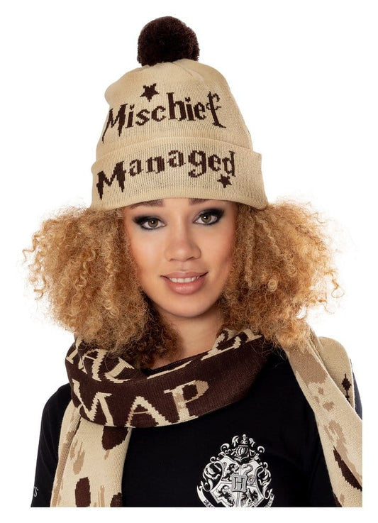 Harry Potter Beanie Marauders Map Image