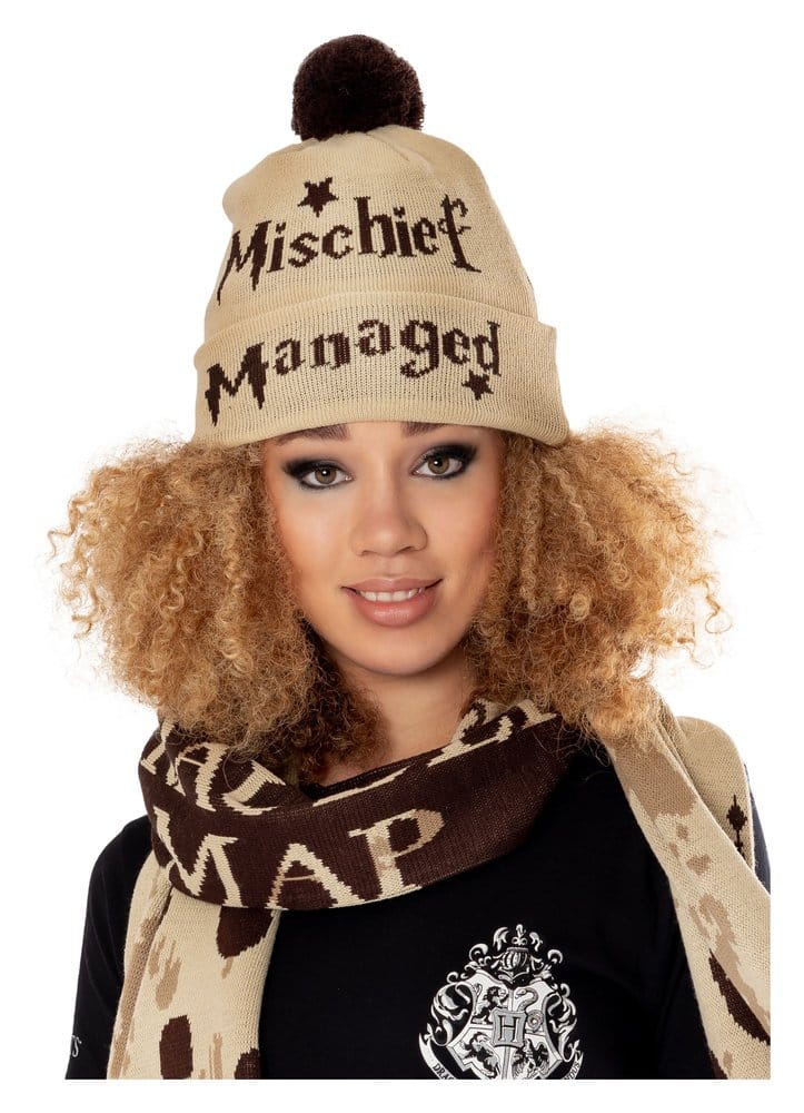 Harry Potter Beanie Marauders Map Image
