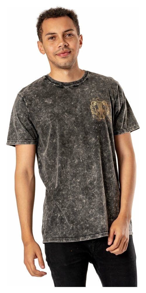 Harry Potter T-Shirt Hufflepuff Acid Wash Größe M Image 2