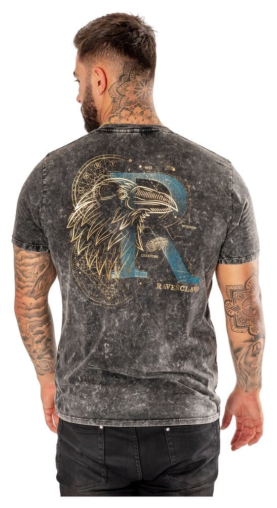 Harry Potter T-Shirt Ravenclaw Acid Wash Größe L Image 1