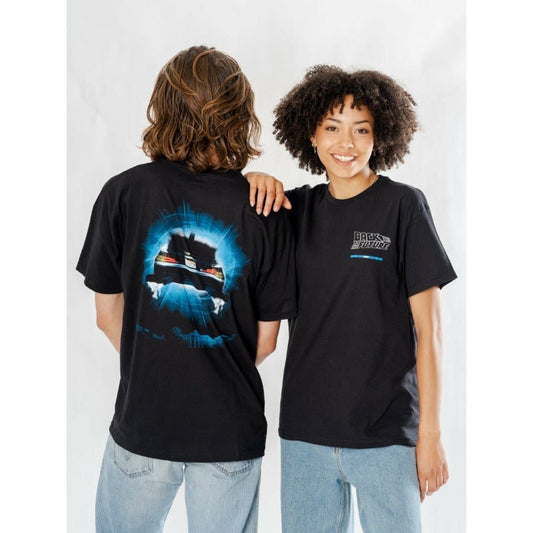 Zurück in die Zukunft T-Shirt Delorean Reverse Größe M Image 1