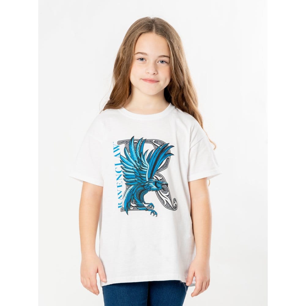 Harry Potter Kids T-Shirt Ravenclaw Mosaic Größe 12-13 Image