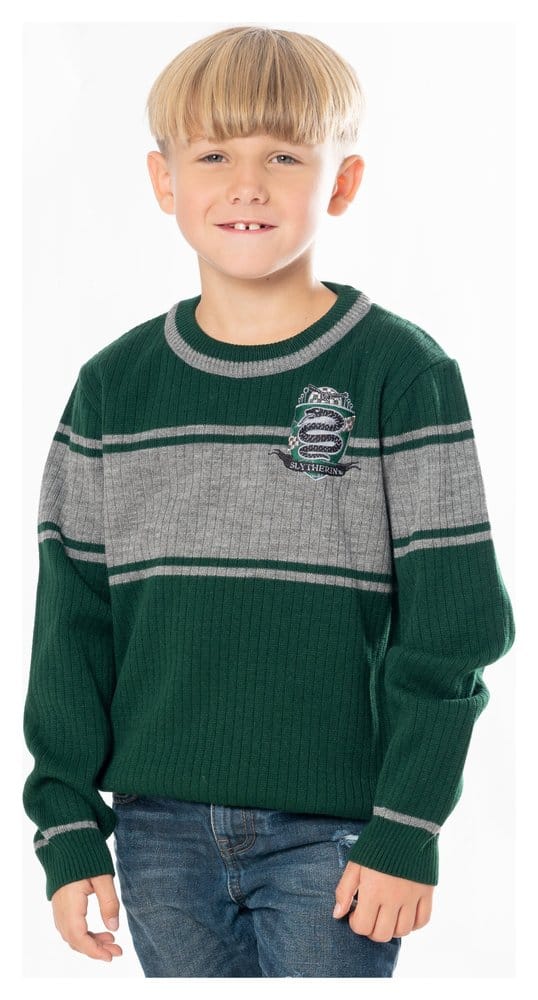 Harry Potter Kids Sweater Slytherin Größe 9-10 Image 3