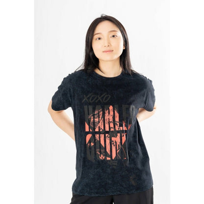 DC Comics T-Shirt Harley Quinn Acid Wash Xoxo Größe XXL Image 3