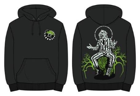 Beetlejuice Kapuzenpullover Front Back World Tour Größe L Image 1