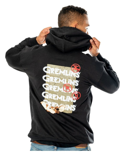 Gremlins Kapuzenpullover Front Back Tear-Away Größe XXL Image 1