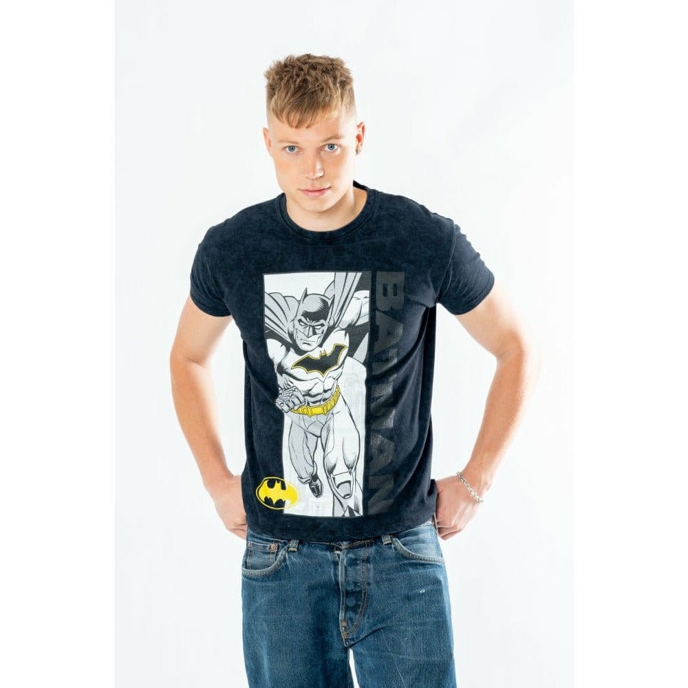 Batman T-Shirt Comic Acid Wash Größe S Image 1