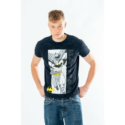 Batman T-Shirt Comic Acid Wash Größe M Image 1