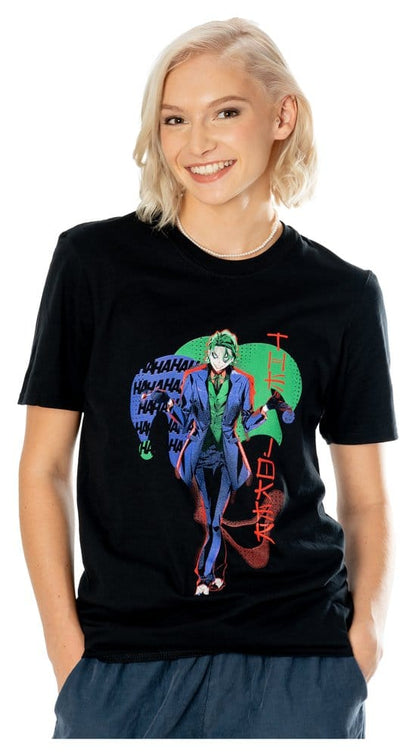 DC Comics T-Shirt The Joker Anime Red Light Größe S Image 2