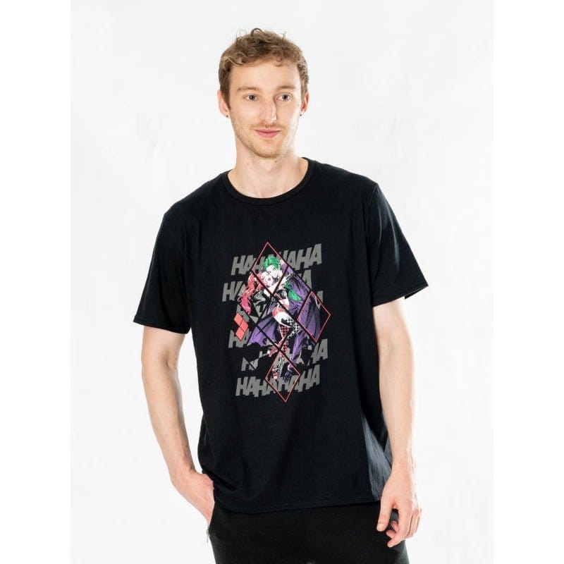 DC Comics T-Shirt Harley Quinn Joker Diamond Größe XXL Image 2