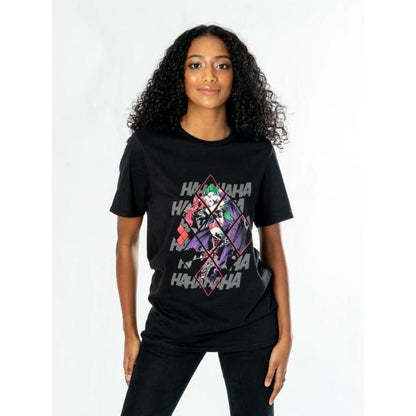 DC Comics T-Shirt Harley Quinn Joker Diamond Größe XXL Image 1
