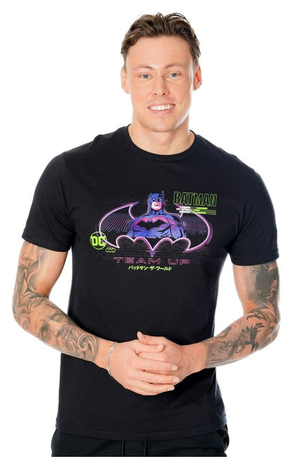 Batman T-Shirt Anime Matrix Grid Größe M Image 1