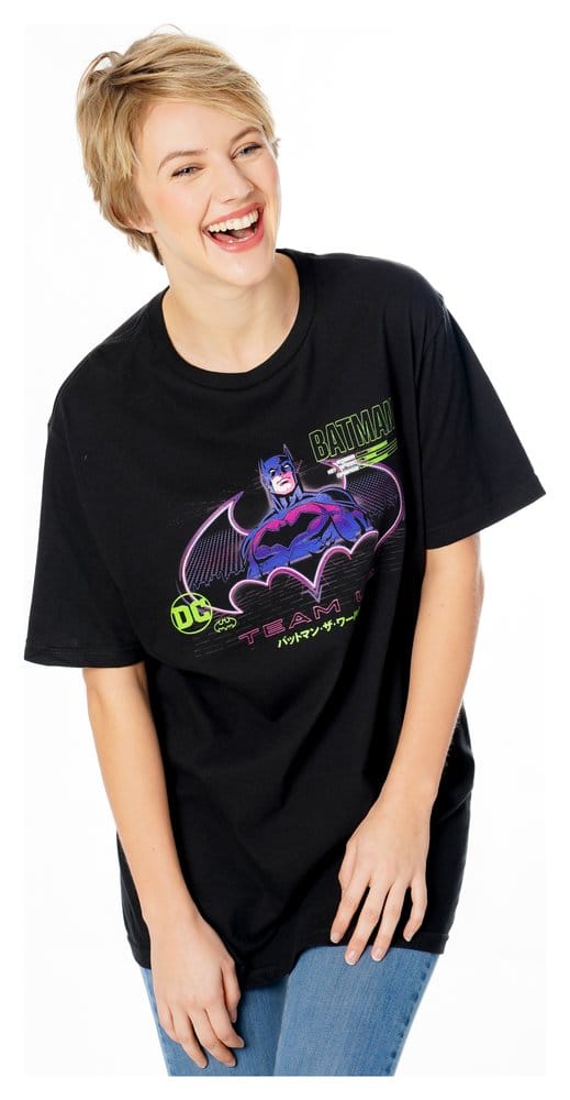 Batman T-Shirt Anime Matrix Grid Größe S Image 4