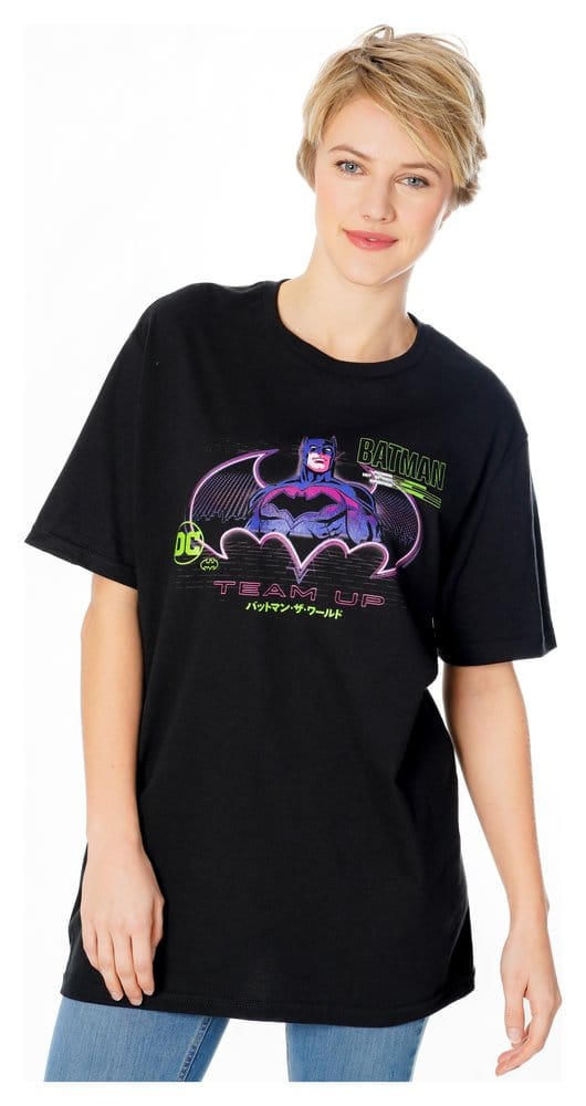 Batman T-Shirt Anime Matrix Grid Größe M Image 5