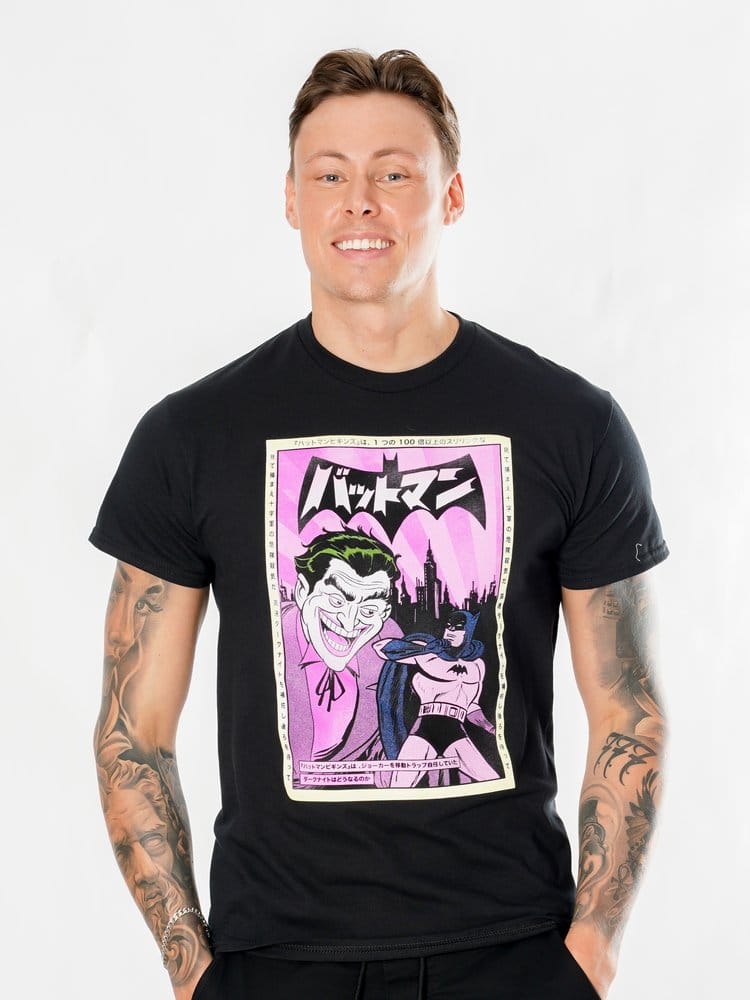Batman T-Shirt Joker Anime Poster Größe S Image 5