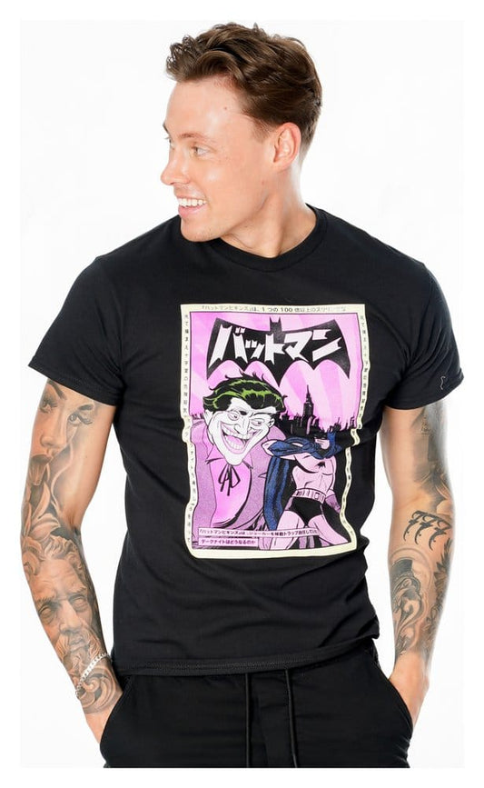 Batman T-Shirt Joker Anime Poster Größe XL Image 2
