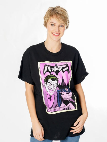 Batman T-Shirt Joker Anime Poster Größe S Image 3