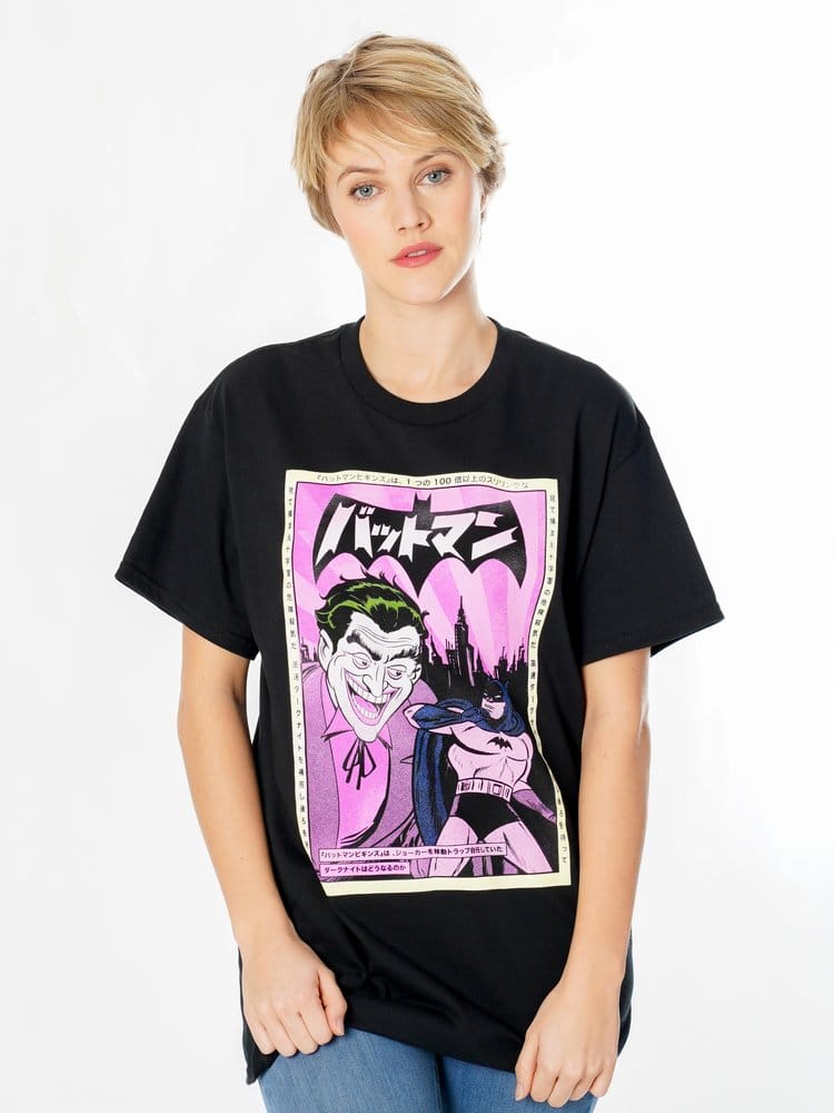 Batman T-Shirt Joker Anime Poster Größe XL Image 4