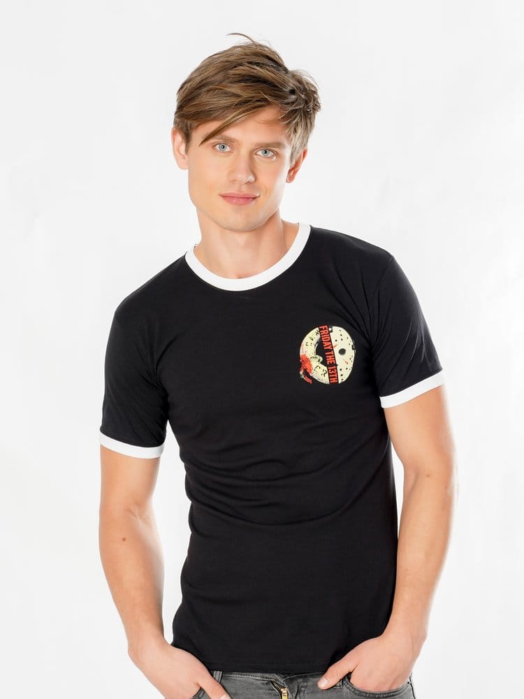 Freitag der 13. T-Shirt Life Ring Mask Reverse Größe S Image 1