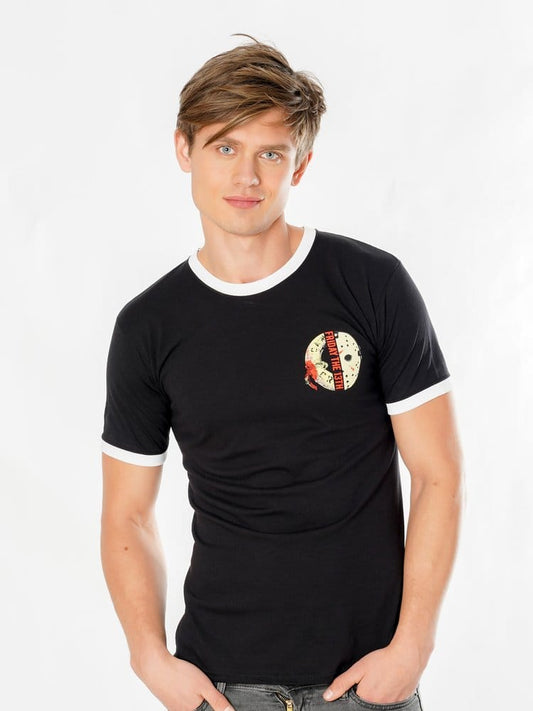 Freitag der 13. T-Shirt Life Ring Mask Reverse Größe S Image 1