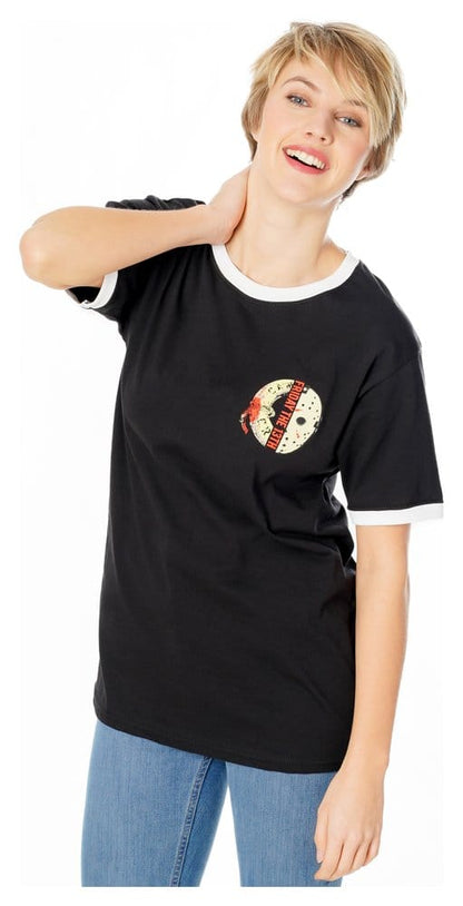 Freitag der 13. T-Shirt Life Ring Mask Reverse Größe S Image 5
