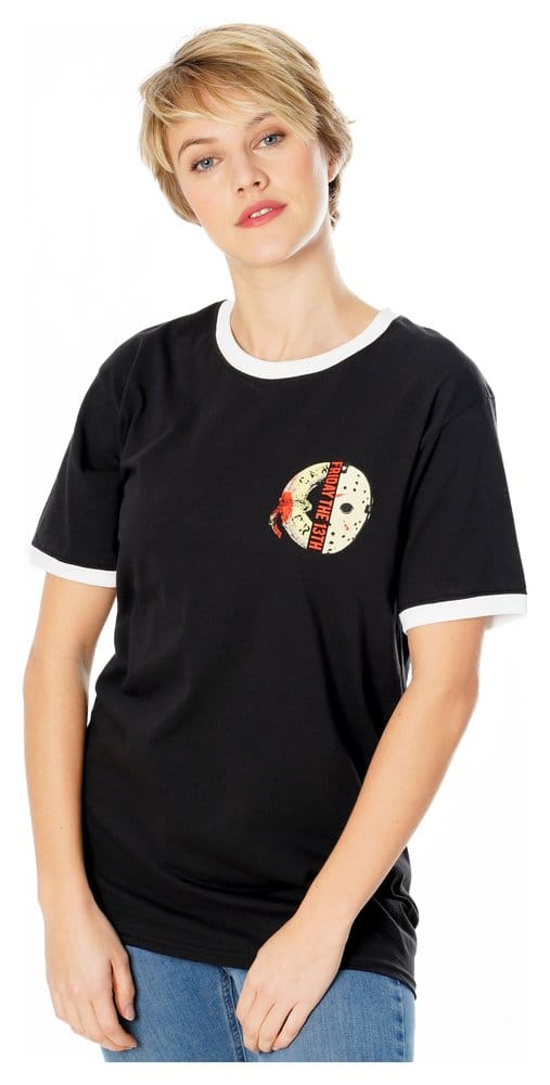 Freitag der 13. T-Shirt Life Ring Mask Reverse Größe S Image 6