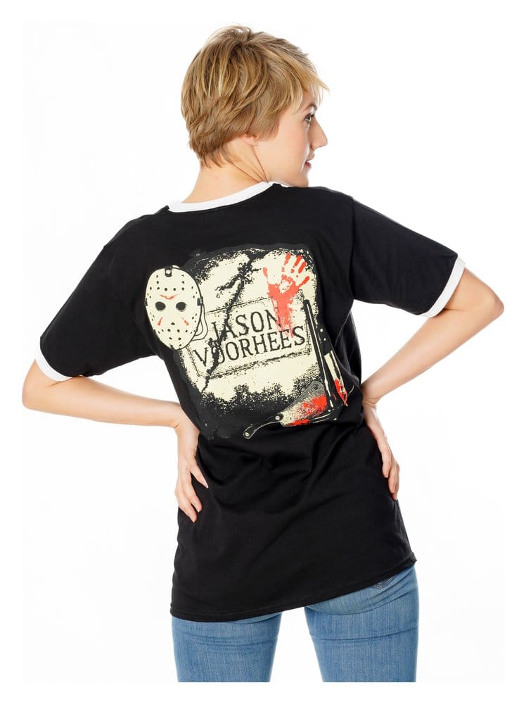 Freitag der 13. T-Shirt Life Ring Mask Reverse Größe S Image 8