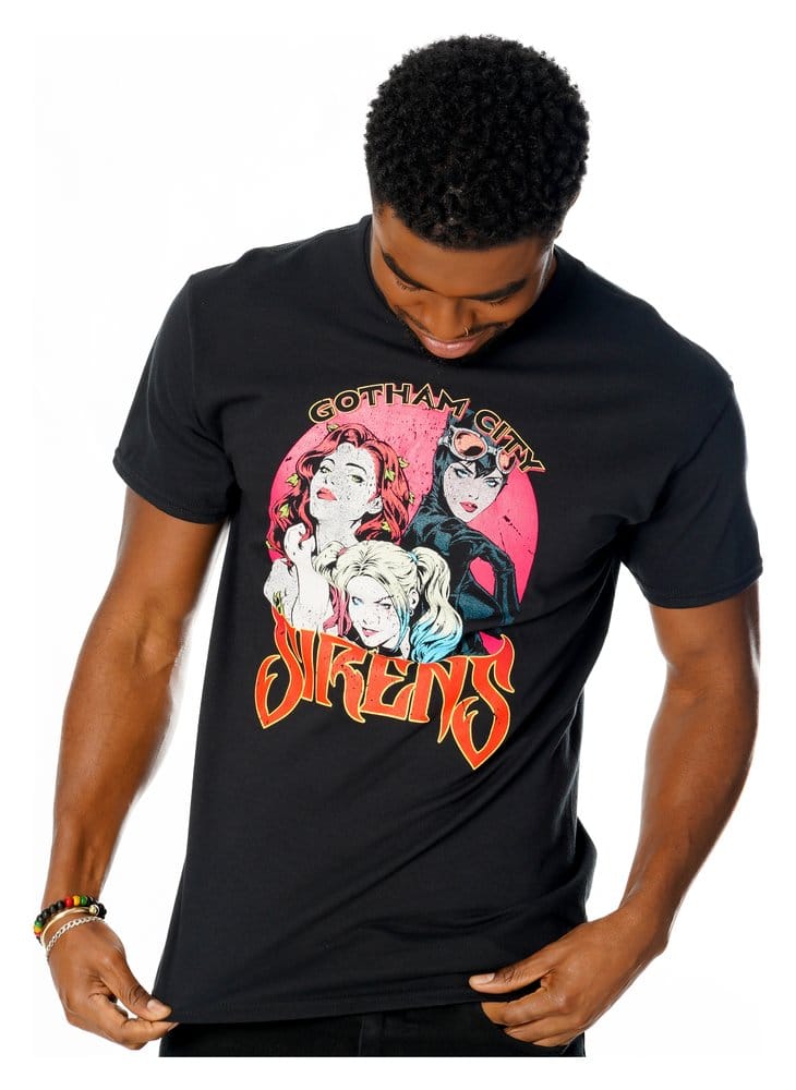 Gotham City Sirens T-Shirt Vintage Poster Größe XL Image 2