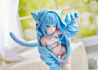 Virtual illustrator Kanzarin PVC Figur 1/6 kanzarin-chan: Cat-Eared Hoodie Ver. 26 cm Image 4