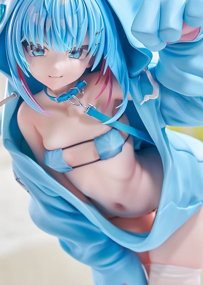 Virtual illustrator Kanzarin PVC Figur 1/6 kanzarin-chan: Cat-Eared Hoodie Ver. 26 cm Image 5