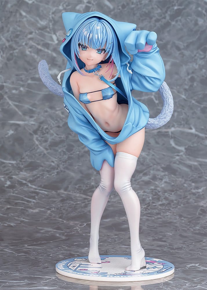 Virtual illustrator Kanzarin PVC Figur 1/6 kanzarin-chan: Cat-Eared Hoodie Ver. 26 cm Image 9