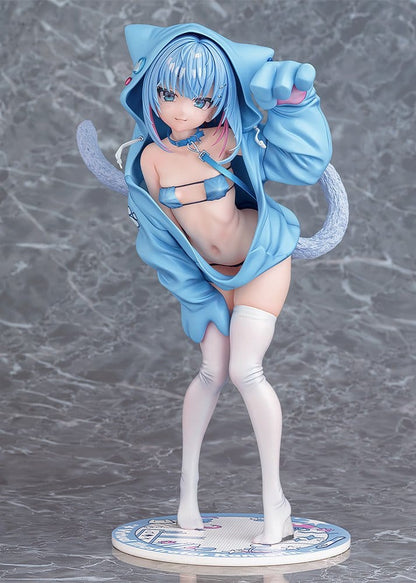 Virtual illustrator Kanzarin PVC Figur 1/6 kanzarin-chan: Cat-Eared Hoodie Ver. 26 cm Image 9