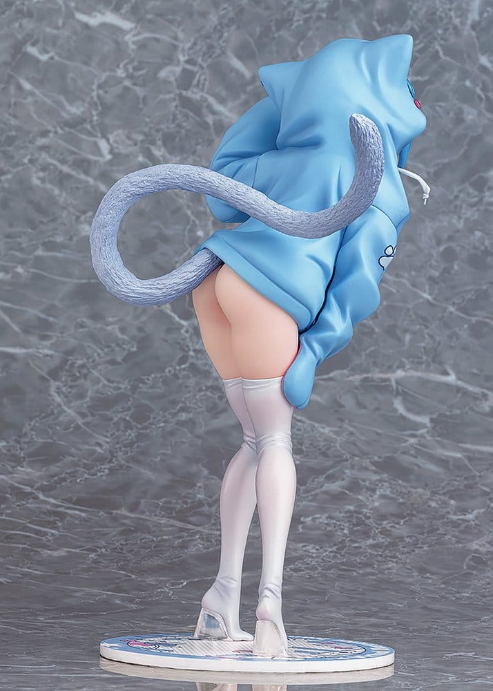 Virtual illustrator Kanzarin PVC Figur 1/6 kanzarin-chan: Cat-Eared Hoodie Ver. 26 cm Image 12