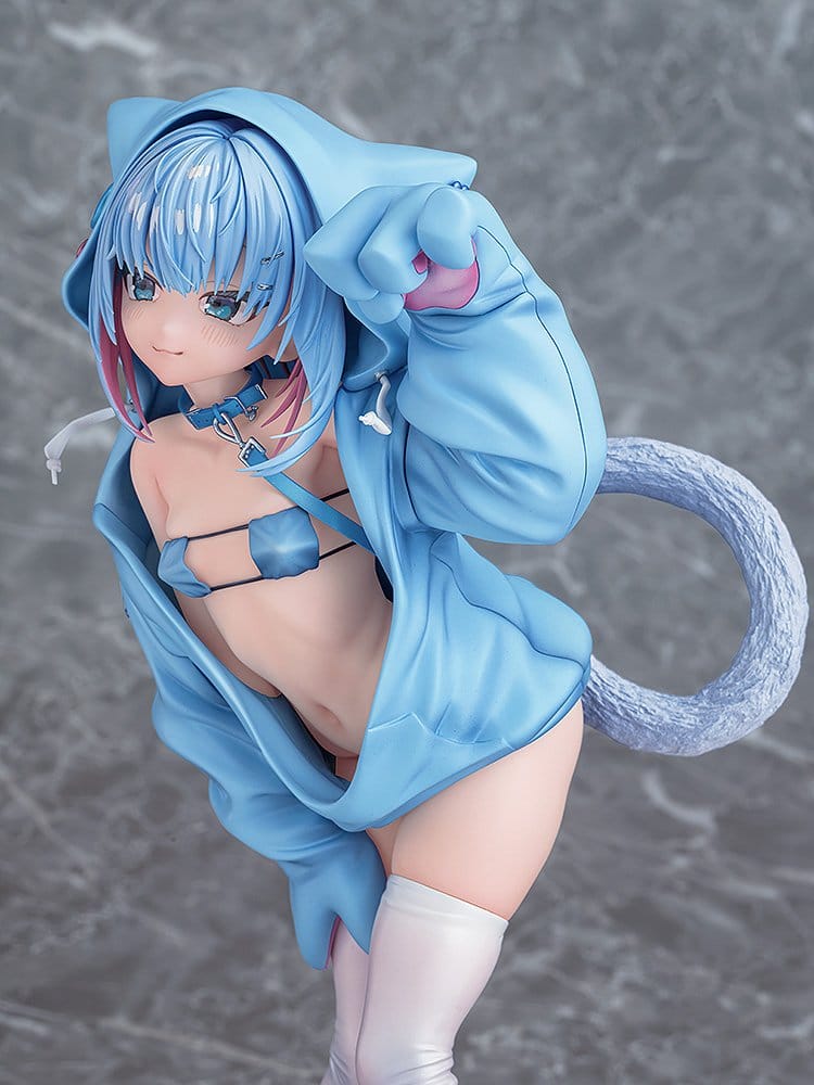 Virtual illustrator Kanzarin PVC Figur 1/6 kanzarin-chan: Cat-Eared Hoodie Ver. 26 cm Image 13