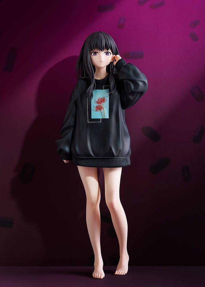Lycoris Recoil PVC Statue 1/7 Takina Inoue: Oversized Sweatshirt Ver. 25 cm Image 6