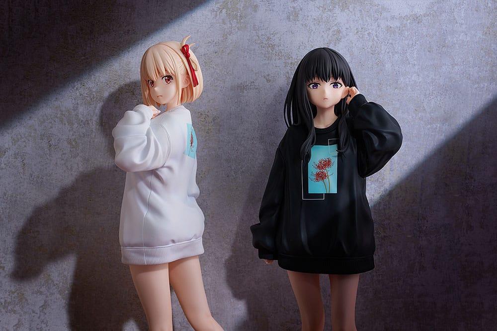 Lycoris Recoil PVC Statue 1/7 Takina Inoue: Oversized Sweatshirt Ver. 25 cm Image 12