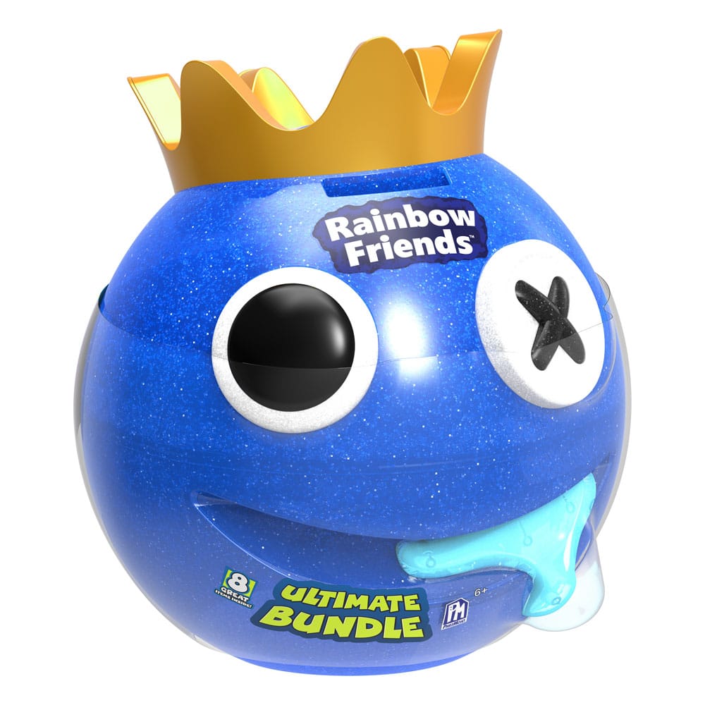 Rainbow Friends Head Bundle Blue Metallic Image 1
