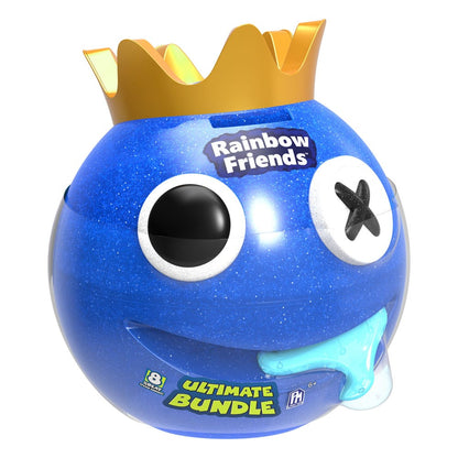 Rainbow Friends Head Bundle Blue Metallic Image 1